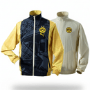 VB Wendejacke 25/26 in Beige, umgedrehte Seite der offiziellen Borussia Dortmund Jacke.