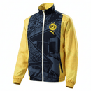 Offizielle BVB Wendejacke 25/26 in Gelb, Ansicht von vorne mit BVB Vereinswappen