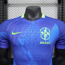 Brasilien Auswärtstrikot 25/26 Herren Spieler - Version Trikot Blau - SHOP DES SPIELERS