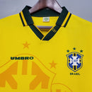 Brasilien Heimtrikot 1994 Herren Fan - Version Gelb (Retro) - SHOP DES SPIELERS