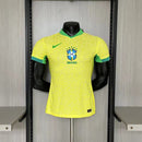 Brasilien Heimtrikot 24/25 Herren Spieler - Version Gelb - SHOP DES SPIELERS