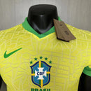 Brasilien Heimtrikot 24/25 Herren Spieler - Version Gelb - SHOP DES SPIELERS