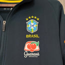 Brasilien, 2022, Trainingsjacke, Marineblau, Dunkelblau, Herren, Seleção, Brazilcore, Brasilien Fanwear, Fußball Fanartikel, Sportjacke, Vintage Style, Shop des Spielers, Streetwear