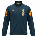 Brasilien, 2022, Trainingsjacke, Marineblau, Dunkelblau, Herren, Seleção, Brazilcore, Brasilien Fanwear, Fußball Fanartikel, Sportjacke, Vintage Style, Shop des Spielers, Streetwear