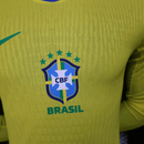 Brasilien Langarm Heimtrikot 25/26 Herren Spieler - Version - SHOP DES SPIELERS