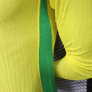 Brasilien Langarm Heimtrikot 25/26 Herren Spieler - Version - SHOP DES SPIELERS