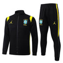 Brasilien Trainingsanzug 26/27 Jacke und Hose Schwarz - SHOP DES SPIELERS