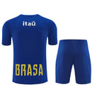 Brasilien Trainingsset Nike 2026 2027 Herren blau Trikot und Shorts 1.1 Premium Qualität Shop des Spielers Seleção Nike Gear, Brasilien Trainingsset 2026, Nike CBF Gear, Brasilien Trikot blau, Fußball Trainingsset Herren, 1.1 Qualität Brasilien, Vinícius Jr Training, Seleção Fanshop Deutschland, Fußball Set Nike blau.