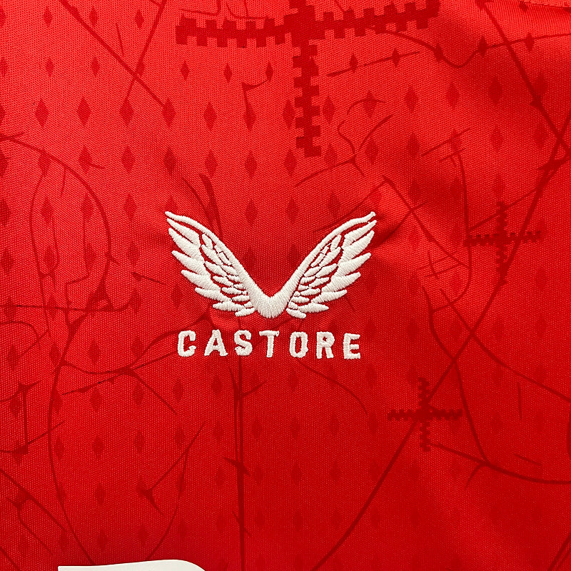 Bayer Leverkusen Heimtrikot 24/25 Herren Fantrikot Rot