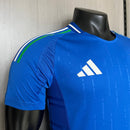Italien Heimtrikot 24/25 Herren Spieler-Version Blau
