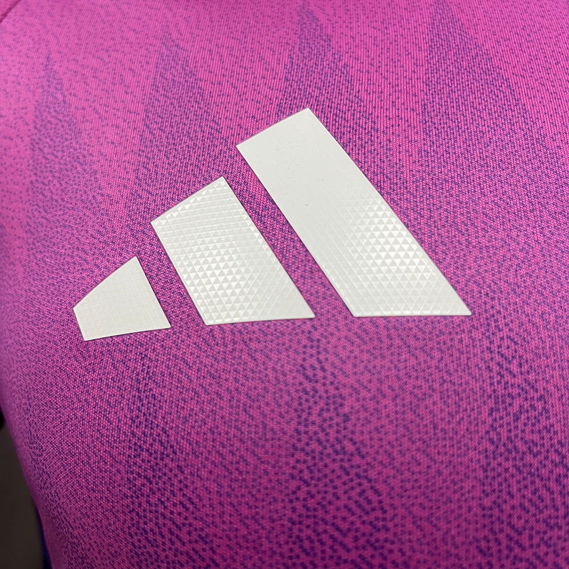 Deutschland Auswärtstrikot 24/25 Herren Spieler-Version Rosa