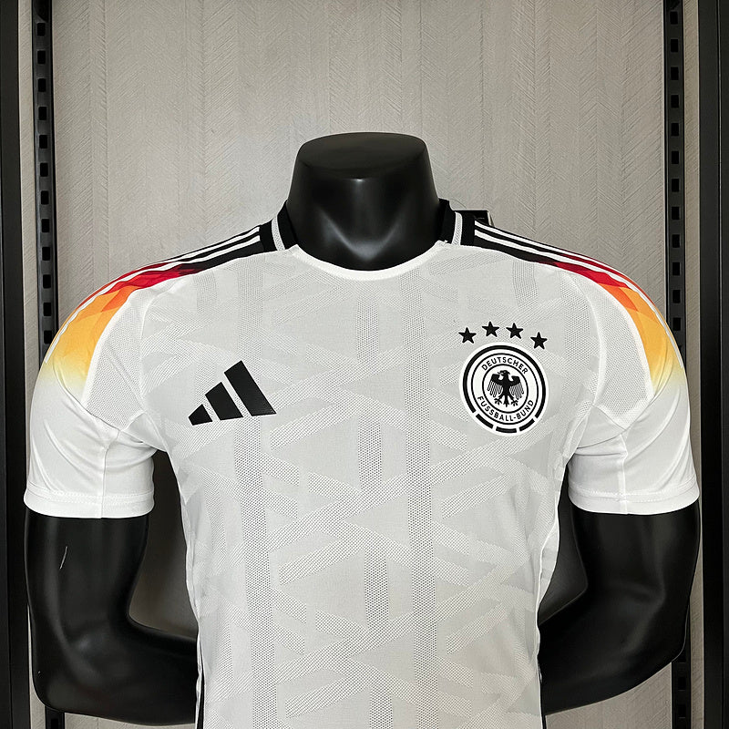 Deutschland Heimtrikot 24/25 Herren Spieler-Version Weiß
