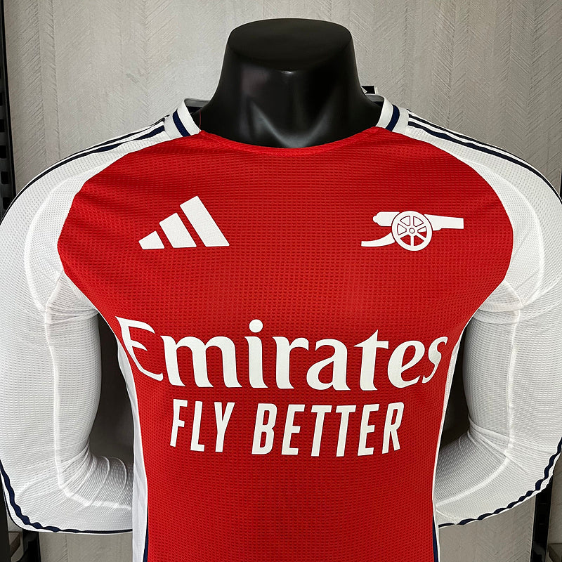 Arsenal Langarm Heimtrikot 24/25 Herren Spieler-Version