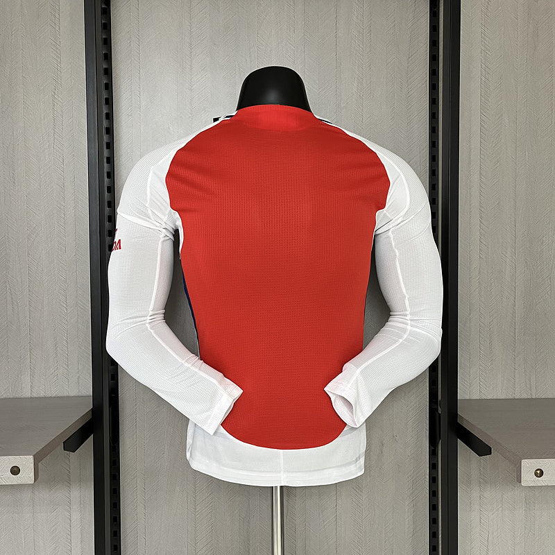 Arsenal Langarm Heimtrikot 24/25 Herren Spieler-Version