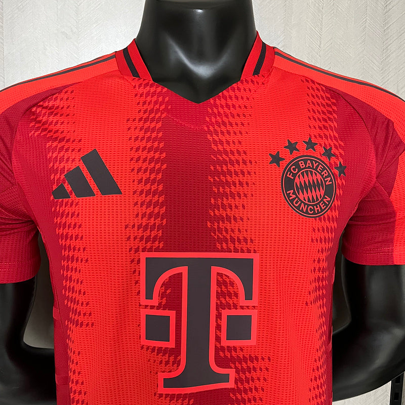 Bayern München Heimtrikot 24/25 Herren Spieler-Version Trikot Rot