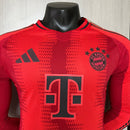 Bayern München Langarmtrikot Heimtrikot 24/25 Herren Spieler-Version Trikot Rot