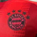 Bayern München Langarmtrikot Heimtrikot 24/25 Herren Spieler-Version Trikot Rot