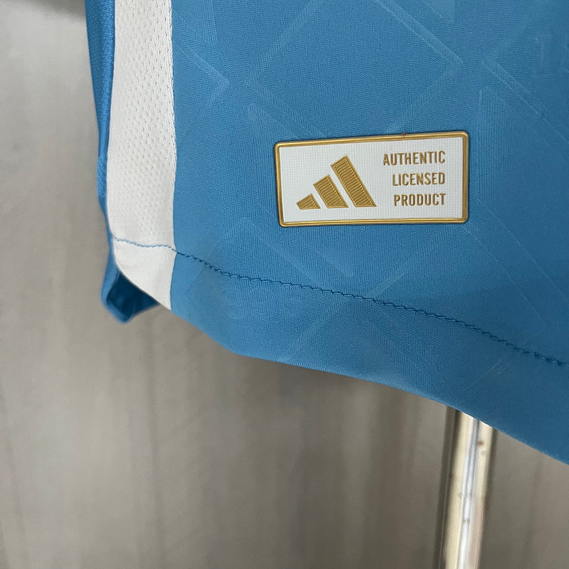 Belgien Auswärtstrikot 24/25 Herren Spieler-Version Blau