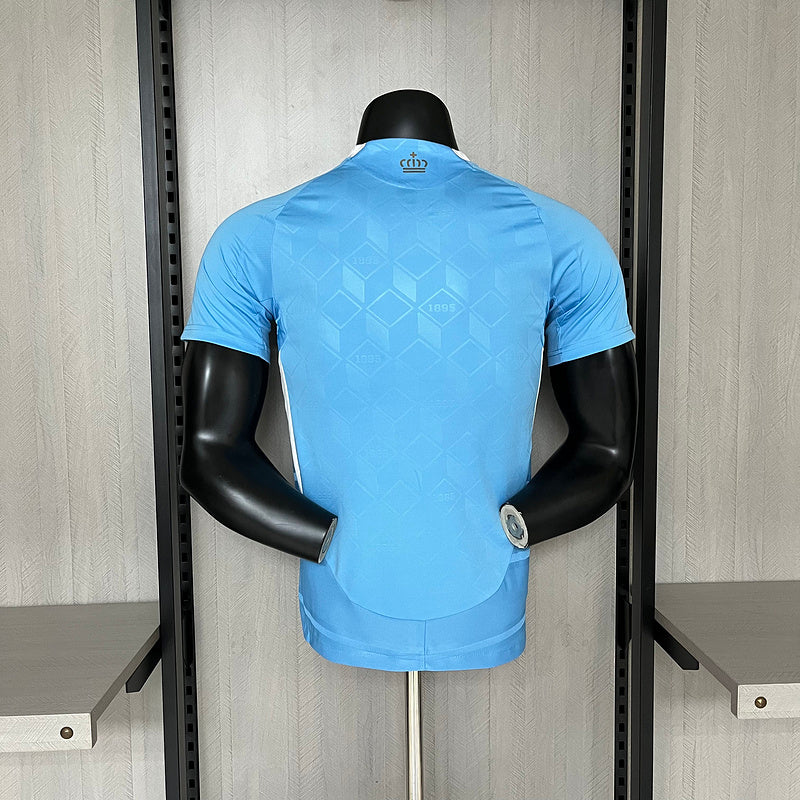 Belgien Auswärtstrikot 24/25 Herren Spieler-Version Blau