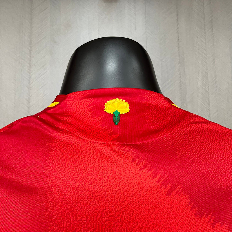 Spanien Heimtrikot 24/25 Herren Spieler-Version Rot