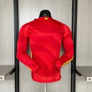 Spanien Langarm Heimtrikot 24/25 Herren Spieler-Version