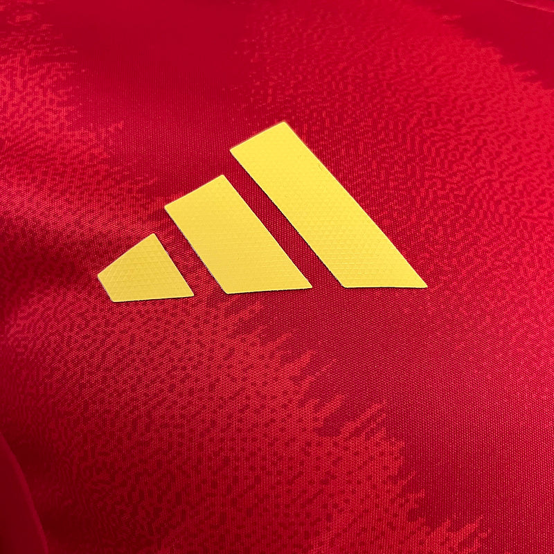 Spanien Langarm Heimtrikot 24/25 Herren Spieler-Version