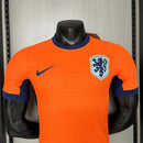 Niederlande Heimtrikot 24/25 Herren Spieler-Version Orange