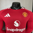 Manchester United Langarm Heimtrikot 24/25 Herren Spieler-Version