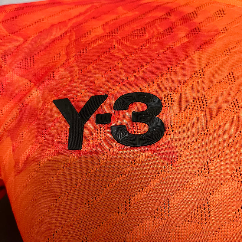 Real Madrid Y-3 Heimtrikot 24/25 Herren Spieler-Version Orange