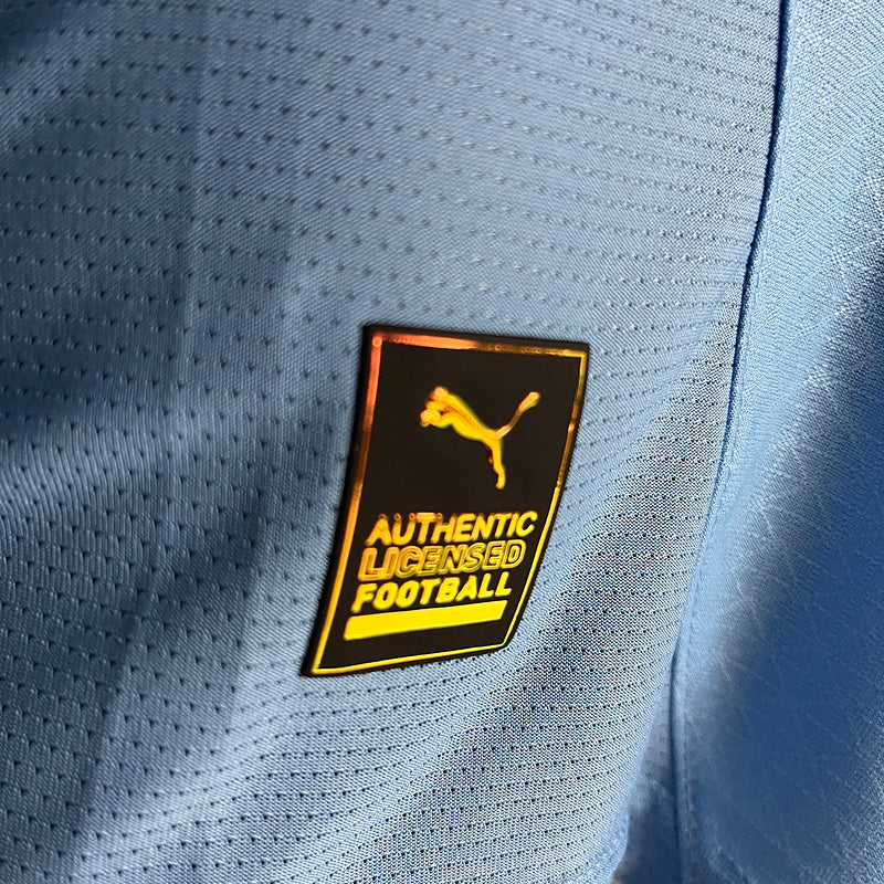 Manchester City Langarm Heimtrikot 24/25 Herren Spieler-Version