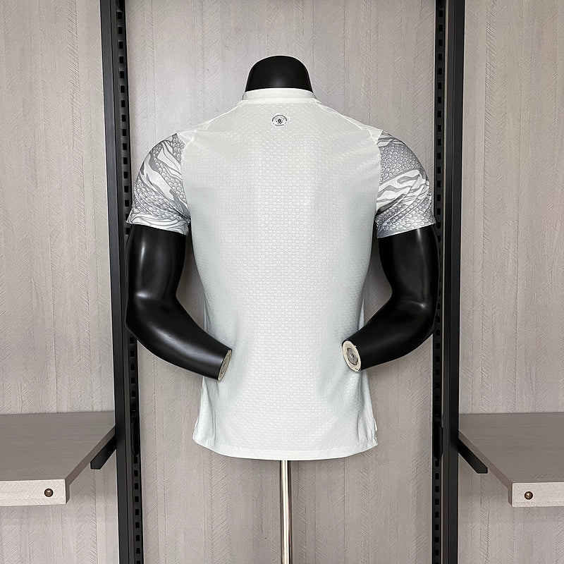 Manchester City Dragon 24/25 Herren Spieler-Version Trikot Grau