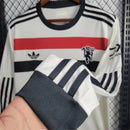 Manchester United Langarm Drittetrikot 24/25 Herren Fan-Version