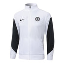 Chelsea FC, Trainingsjacke, 25/26, Weiß, Chelsea Fanwear, Herren, Sportjacke, The Blues, Fanartikel, Chelsea Lifestyle, Fußball, Shop des Spielers, Exklusiv