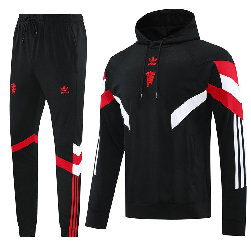 Manchester United Trainingsanzug 24/25 Jacke und Hose Herren