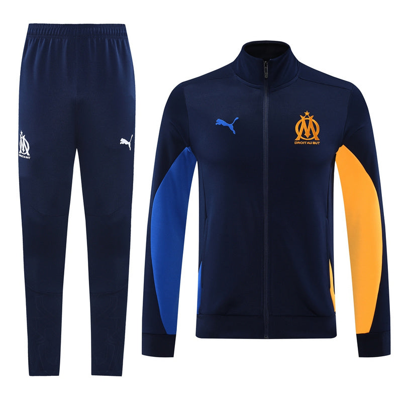 Olympique Marseille Trainingsanzug 24/25 Jacke und Hose Herren