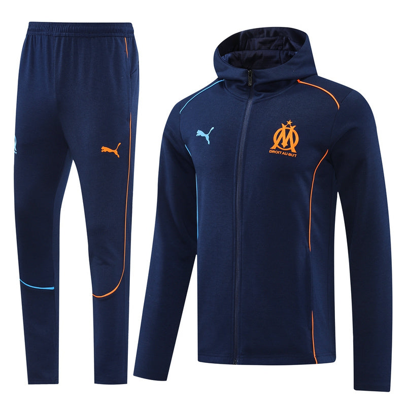 Olympique Marseille Trainingsanzug 24/25 Jacke und Hose Herren