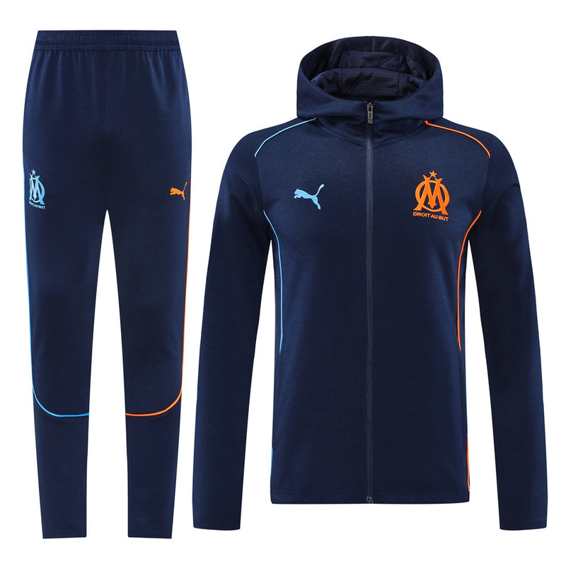 Olympique Marseille Trainingsanzug 24/25 Jacke und Hose Herren