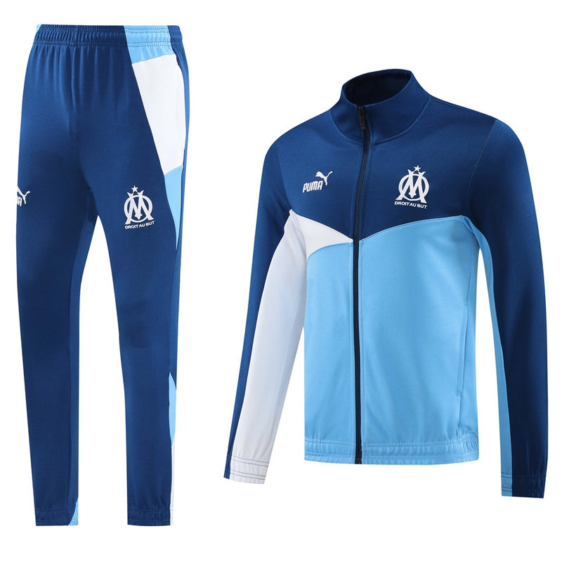Olympique Marseille Trainingsanzug 24/25 Jacke und Hose Herren