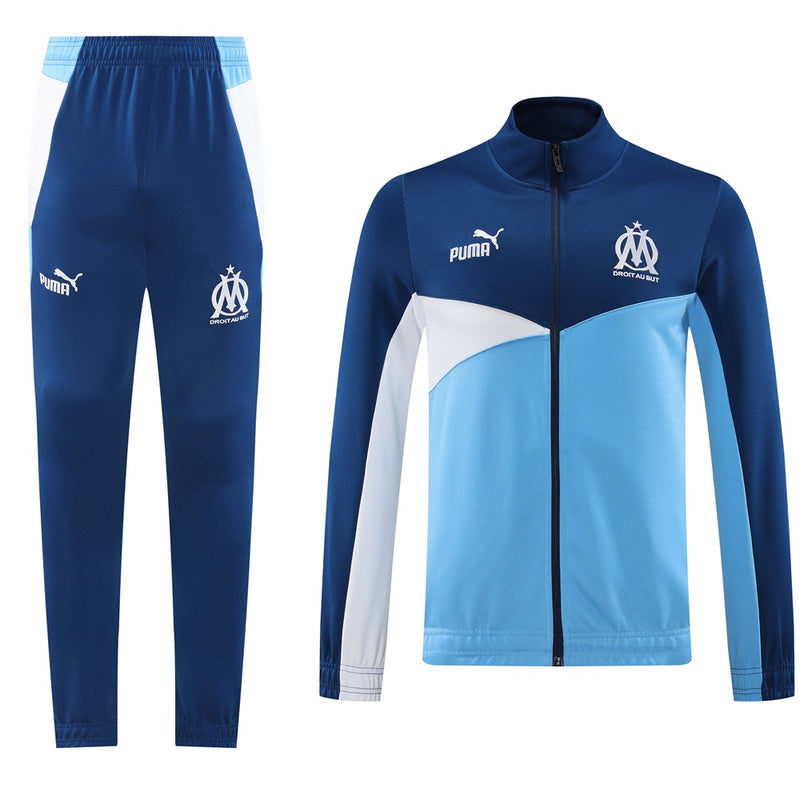 Olympique Marseille Trainingsanzug 24/25 Jacke und Hose Herren