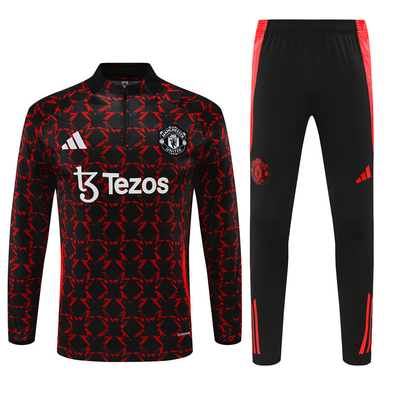 Manchester United Trainingsanzug 24/25 Herren Jacke und Hose