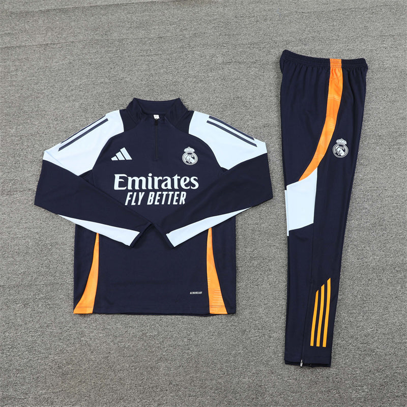 Real Madrid Trainingsanzug 24/25 Herren Jacke und Hose