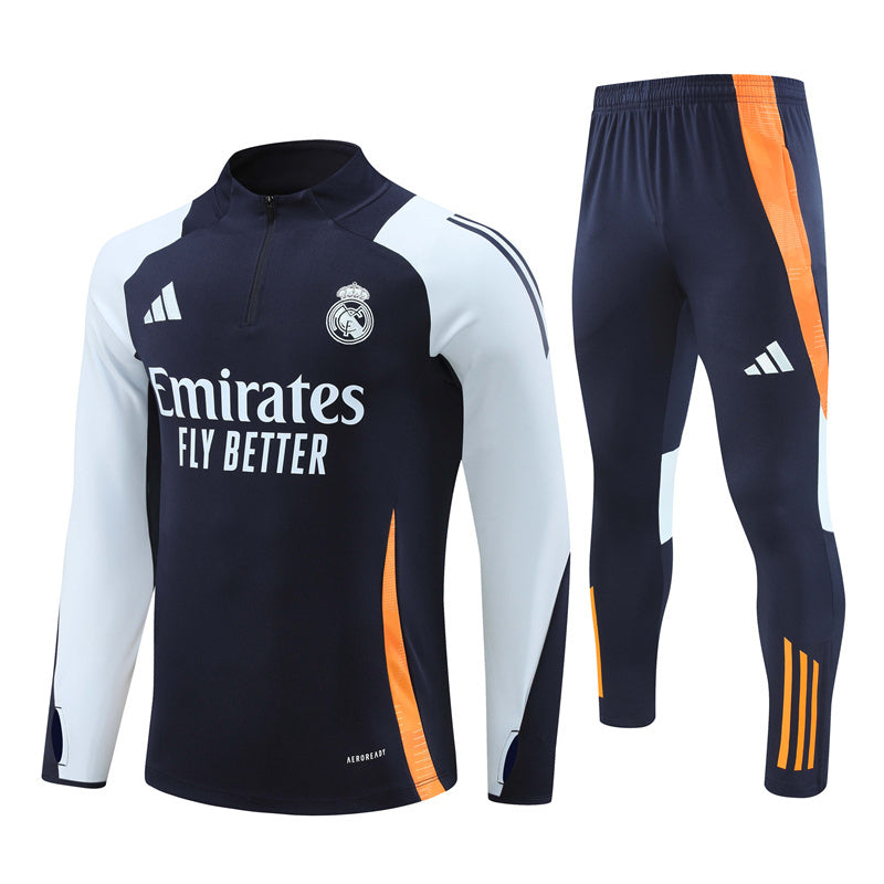 Real Madrid Trainingsanzug 24/25 Herren Jacke und Hose