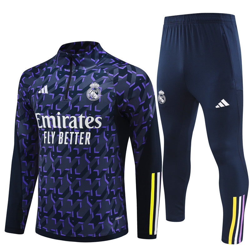 Real Madrid Trainingsanzug 24/25 Herren Jacke und Hose