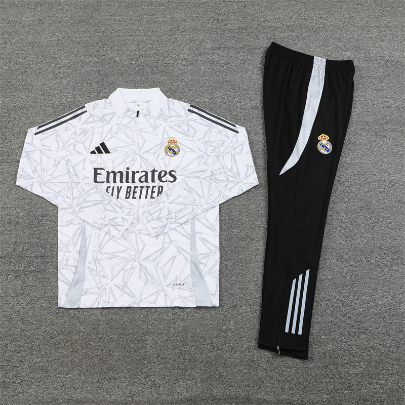 Real Madrid Trainingsanzug 24/25 Herren Jacke und Hose