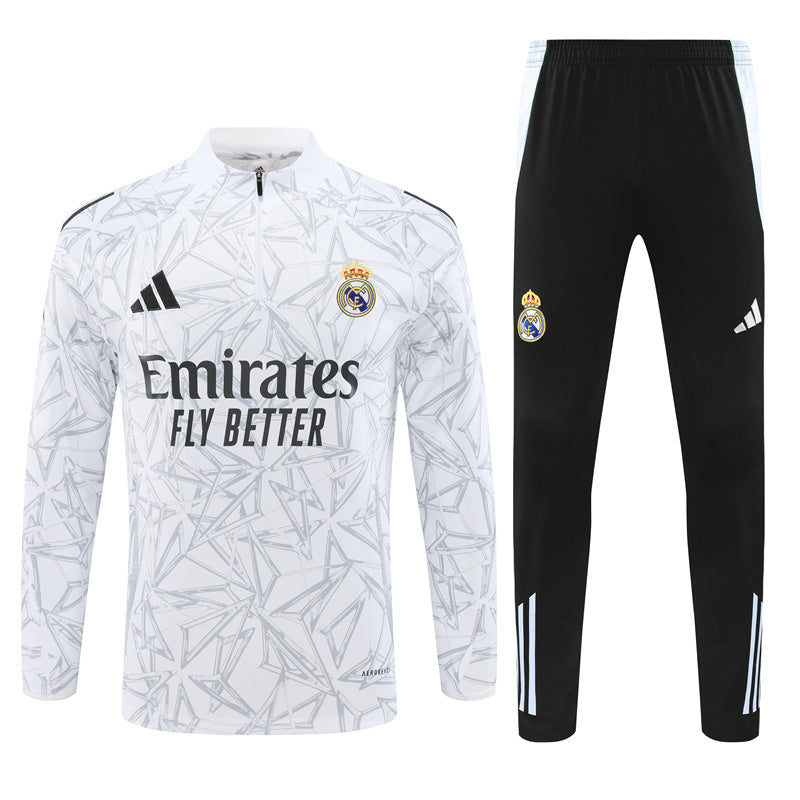 Real Madrid Trainingsanzug 24/25 Herren Jacke und Hose