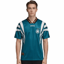 Shop des Spielers, Deutschland Trikot 1998, Deutschland Retro Trikot grün, DFB Auswärtstrikot 1998, Deutschland Fußballtrikot grün, 90er Jahre Deutschland Trikot, DFB Retro-Kollektion, Fußball-Shop Deutschland, Deutschland Trikot Klassiker, Retro Fan-Trikot Herren, Deutschland Trikot 98.
