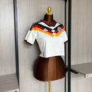 Deutschland Heimtrikot 2026 2027 Damen weiß Fantrikot tailliert 1.1 Premium Qualität Shop des Spielers DFB Design offiziell. Shop des Spielers, Deutschland Trikot Damen 2026, DFB Heimtrikot Frauen weiß, Deutschland Trikot tailliert, Deutschland Fantrikot Damen 26/27, 1.1 Qualität DFB Damen, DFB Trikot günstig kaufen, WM 2026 Frauentrikot.