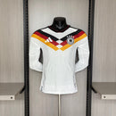 Deutschland Heimtrikot 2026 2027 Herren langarm Spieler-Version Authentic weiß 1.1 Premium Qualität Shop des Spielers DFB Longsleeve. Shop des Spielers, Deutschland Trikot langarm, DFB Spielerversion 26/27, Deutschland Authentic Longsleeve, Profi Trikot Deutschland lang, 1.1 Qualität DFB Elite, Langärmliges Deutschland Trikot weiß, WM 2026 Player Edition.