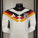 Deutschland Heimtrikot 2026 2027 Herren langarm Spieler-Version Authentic weiß 1.1 Premium Qualität Shop des Spielers DFB Longsleeve. Shop des Spielers, Deutschland Trikot langarm, DFB Spielerversion 26/27, Deutschland Authentic Longsleeve, Profi Trikot Deutschland lang, 1.1 Qualität DFB Elite, Langärmliges Deutschland Trikot weiß, WM 2026 Player Edition.