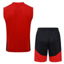 Shop des Spielers, Deutschland Trainingsset 26/27, DFB Training Tanktop rot, Deutschland Trainingsshort schwarz, DFB Sportset Herren, Deutschland Trainingskleidung 2027, Fußball Trainingsset rot schwarz, Deutschland Fan-Trainingsoutfit, Performance Training Deutschland, DFB Trainingsset kaufen, Deutschland 26/27 Kollektion.